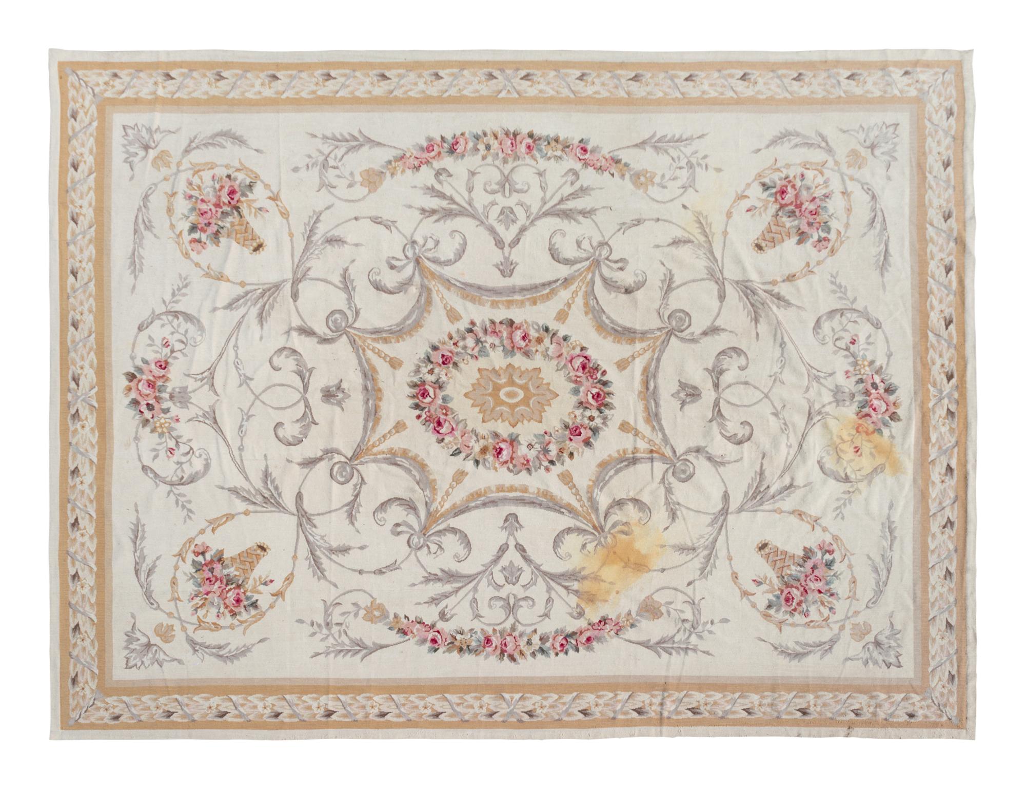 An Aubusson Style Carpet