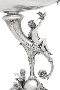 A Reed and Barton Figural Silver-Plate Centerpiece