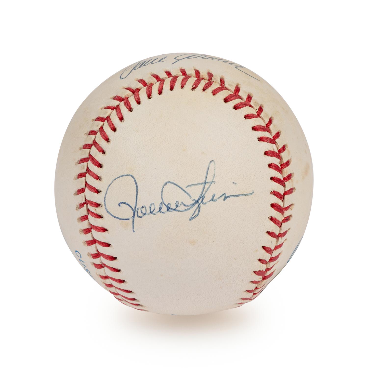 A 1992 Hall of Fame Inductees Signed Autograph Baseball Including Tom Seaver (Beckett Authentication Services Letter),