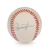 A 1992 Hall of Fame Inductees Signed Autograph Baseball Including Tom Seaver (Beckett Authentication Services Letter),