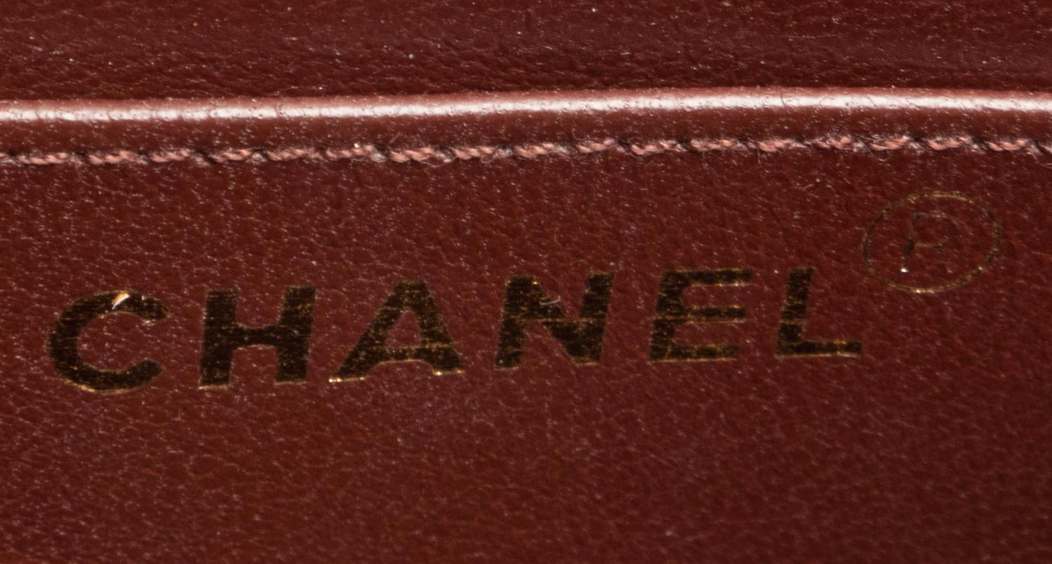 Chanel Quilted Suede Flap Bag, 1996-97