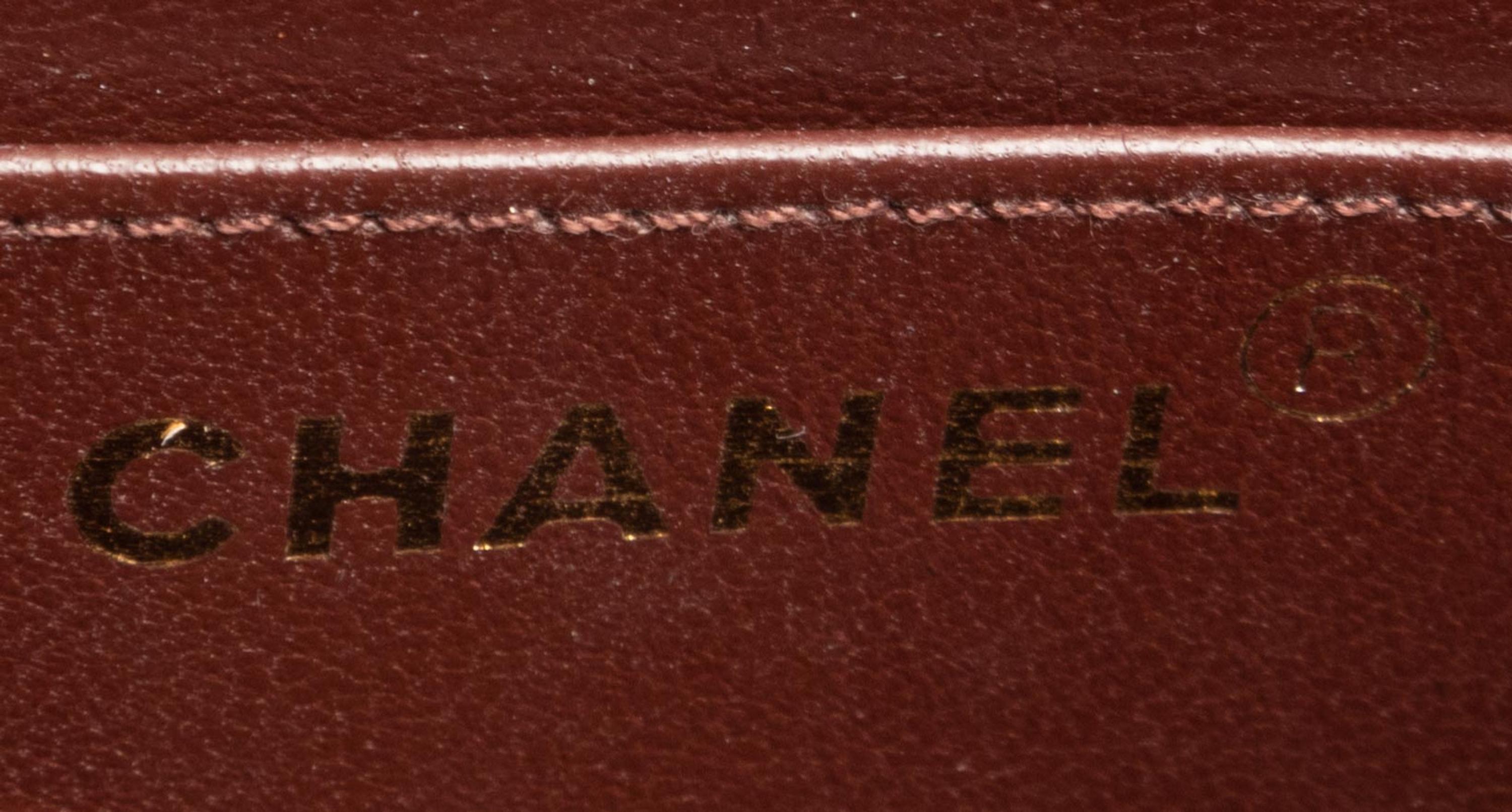 Chanel Quilted Suede Flap Bag, 1996-97