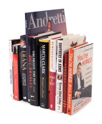 (Celebrity Books) A group of 11 autographed books, comprising: