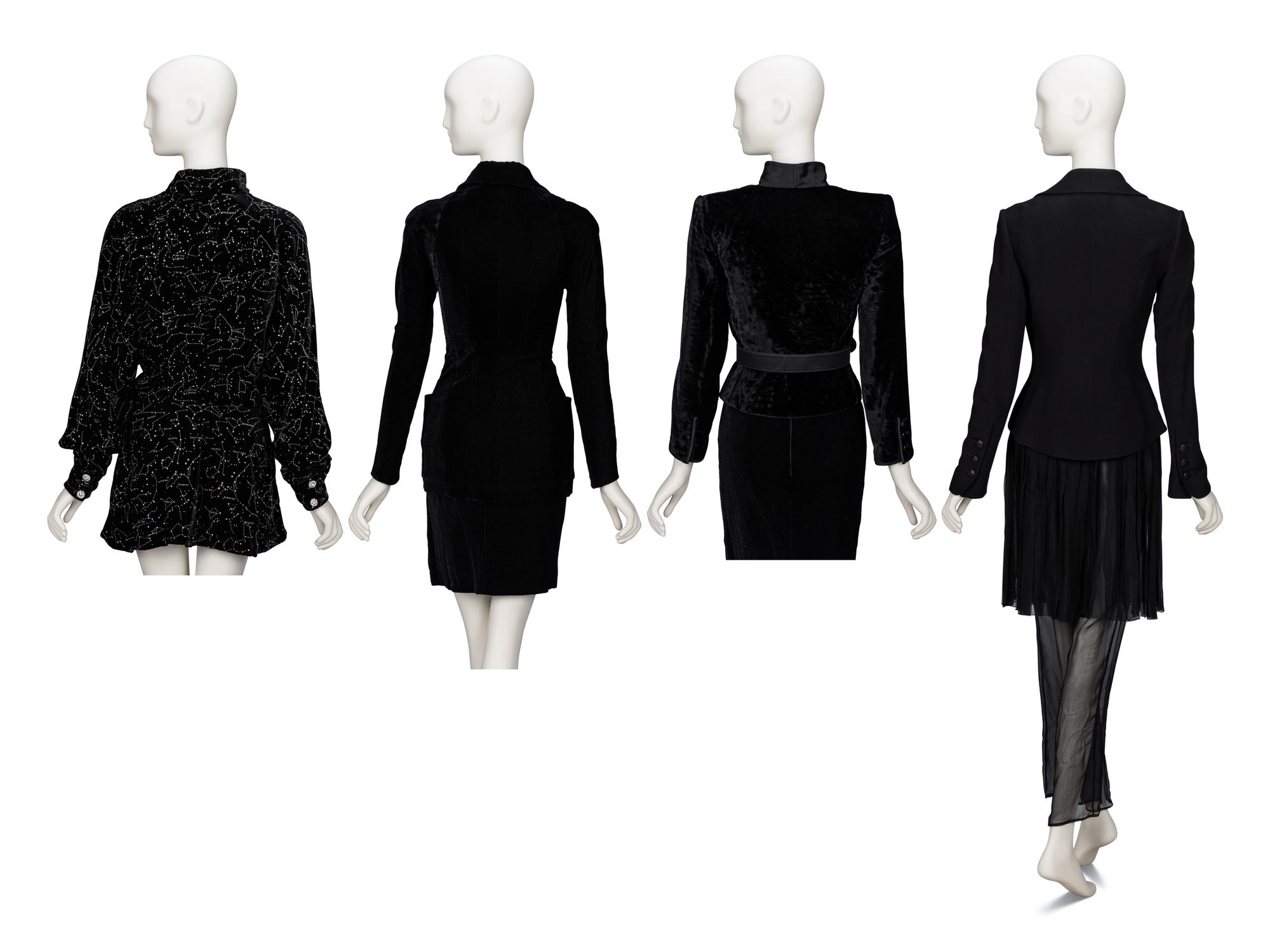 Karl Lagerfeld & Valentino, Two Ensembles & Two Tops