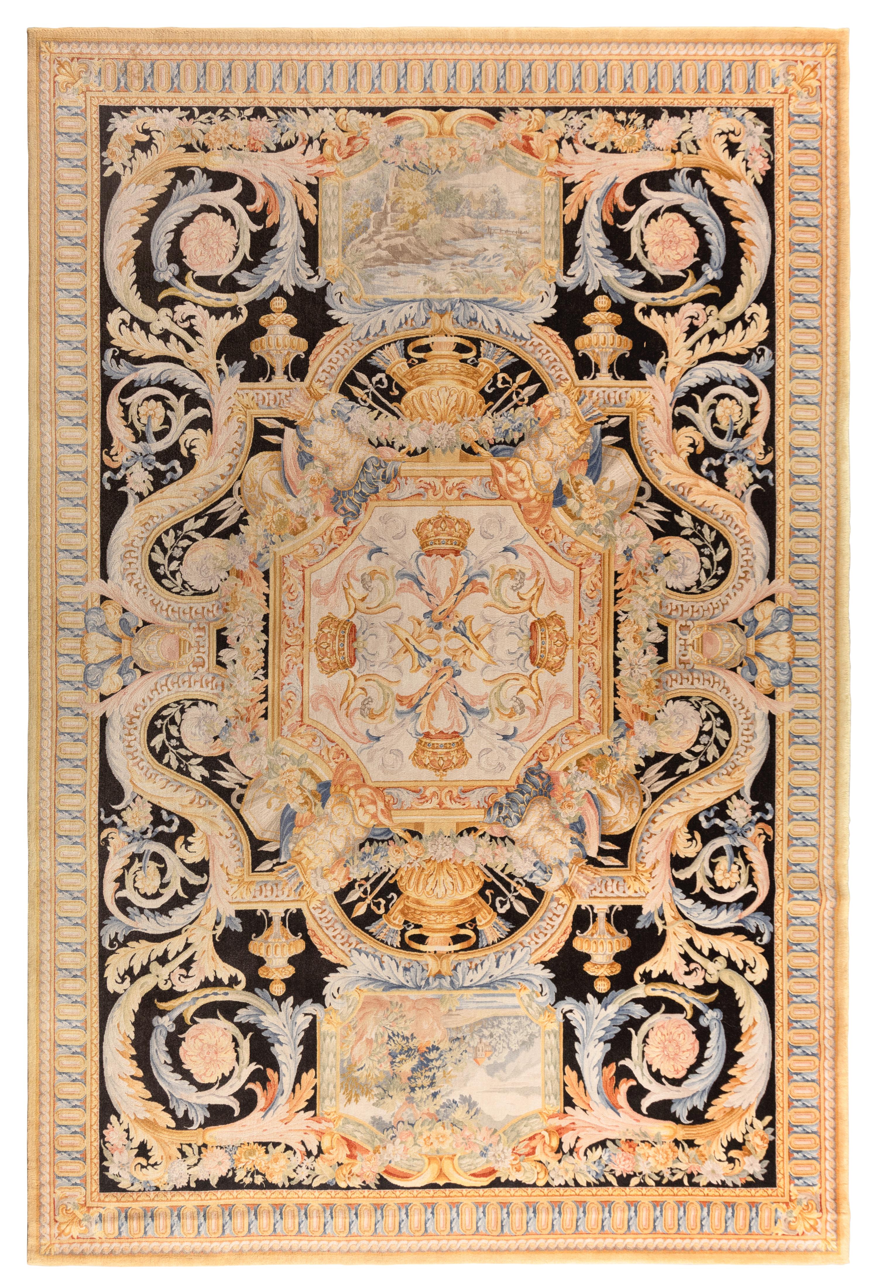 A Savonnerie Style Carpet