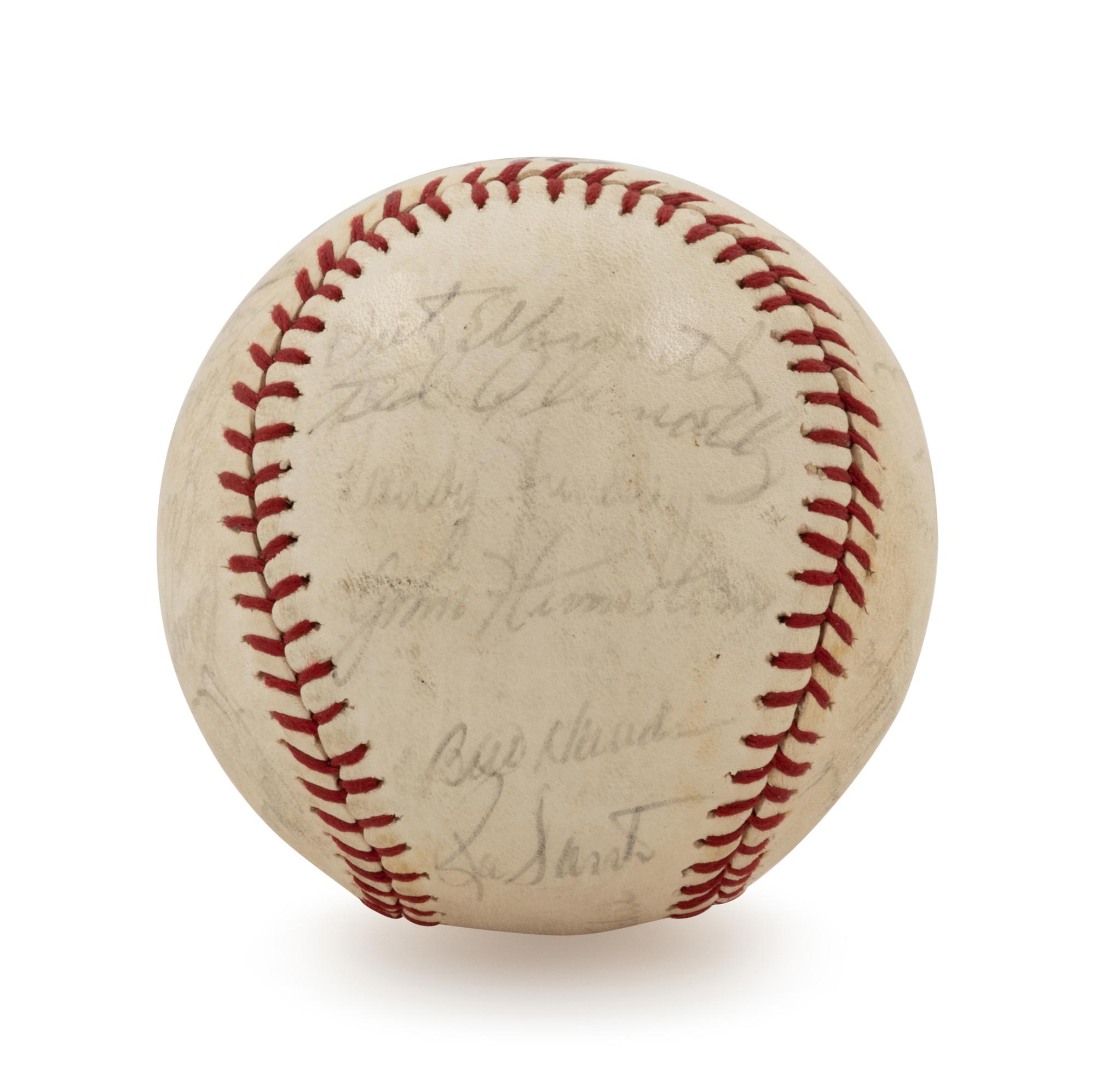 Two 1960s Chicago Cubs Signed Baseballs,