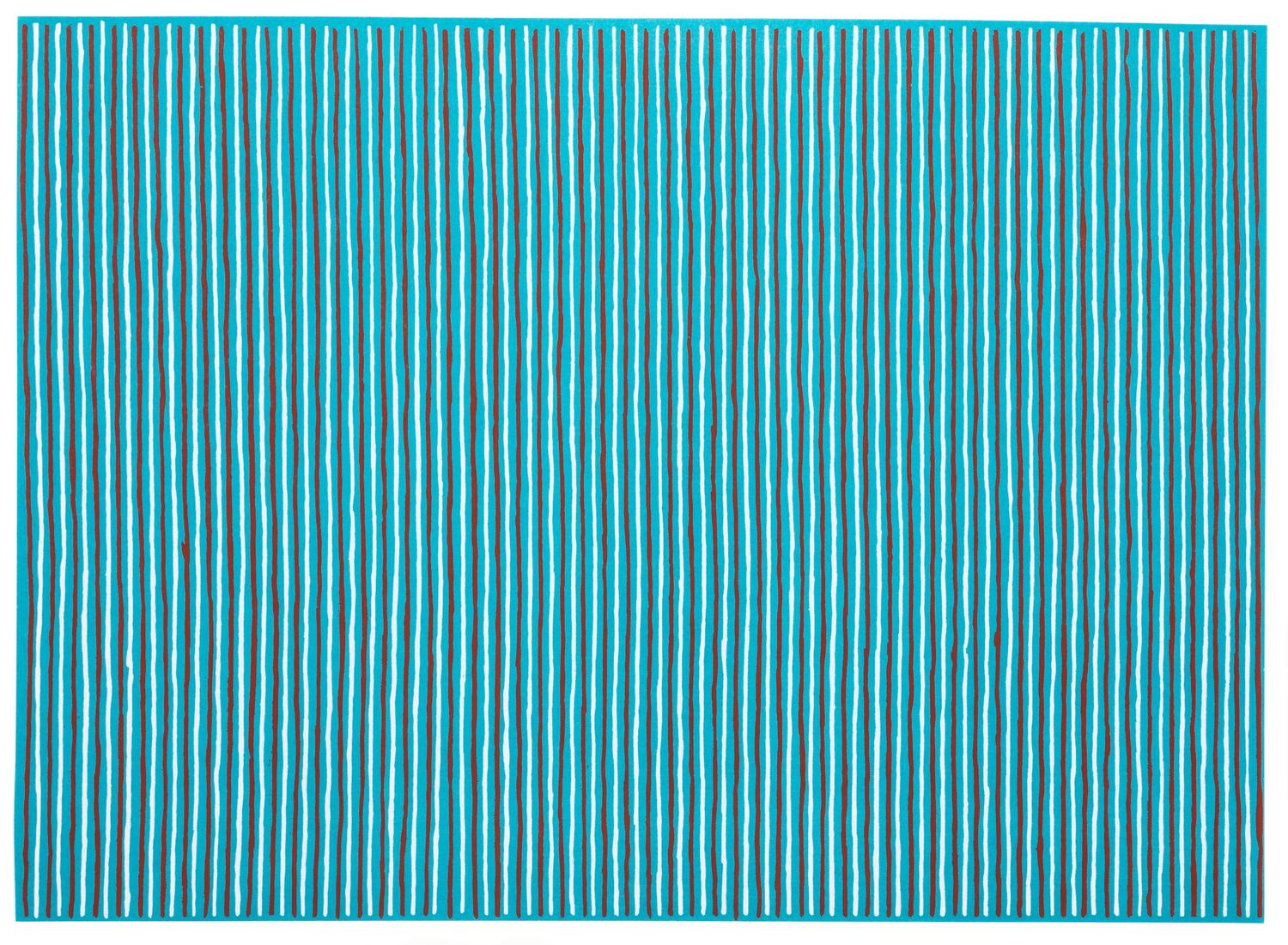 Gene Davis, (American, 1920-1985), A group of three works: Meandering, Green Sonata, and Sonata #37-17, 1980
