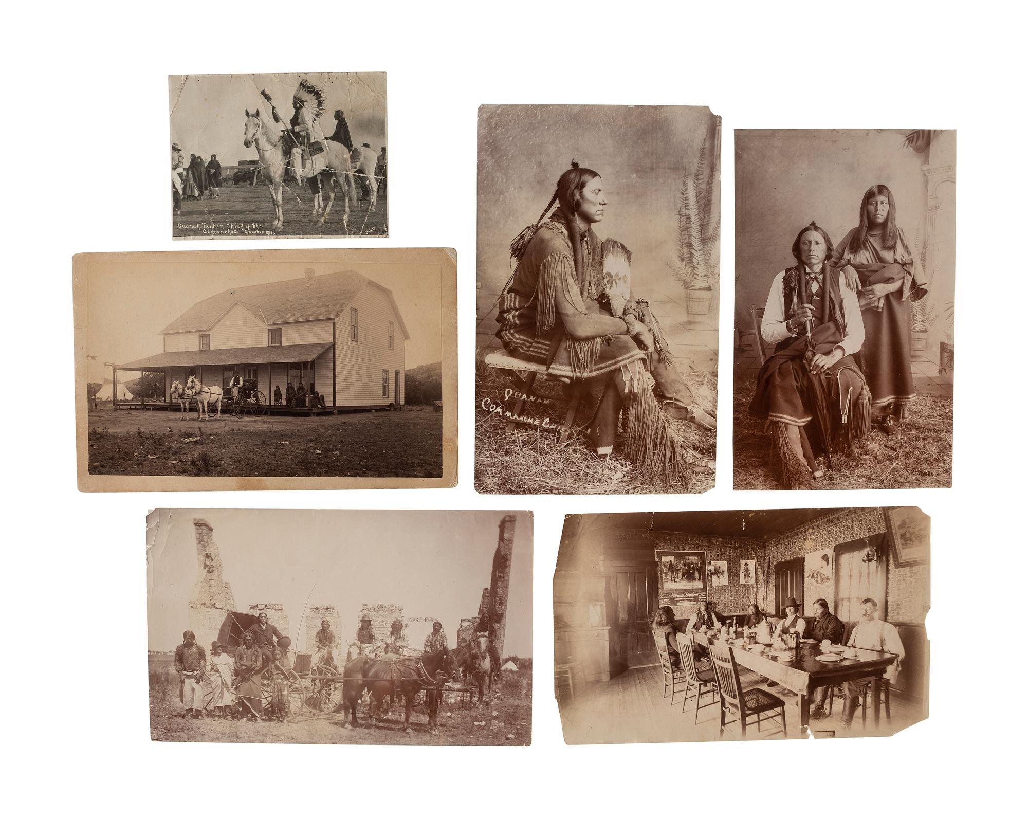 An Exceptional Collection of Quanah Parker (1845-1911) Photographs