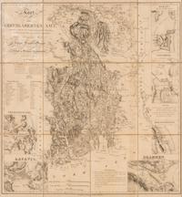 (MAP) RAMM, N.A. and MUNTHE, G. Kart over Grevskabernes Amt,. Paris, 1832. Map of Norway.