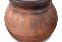 Nine Redware Vessels