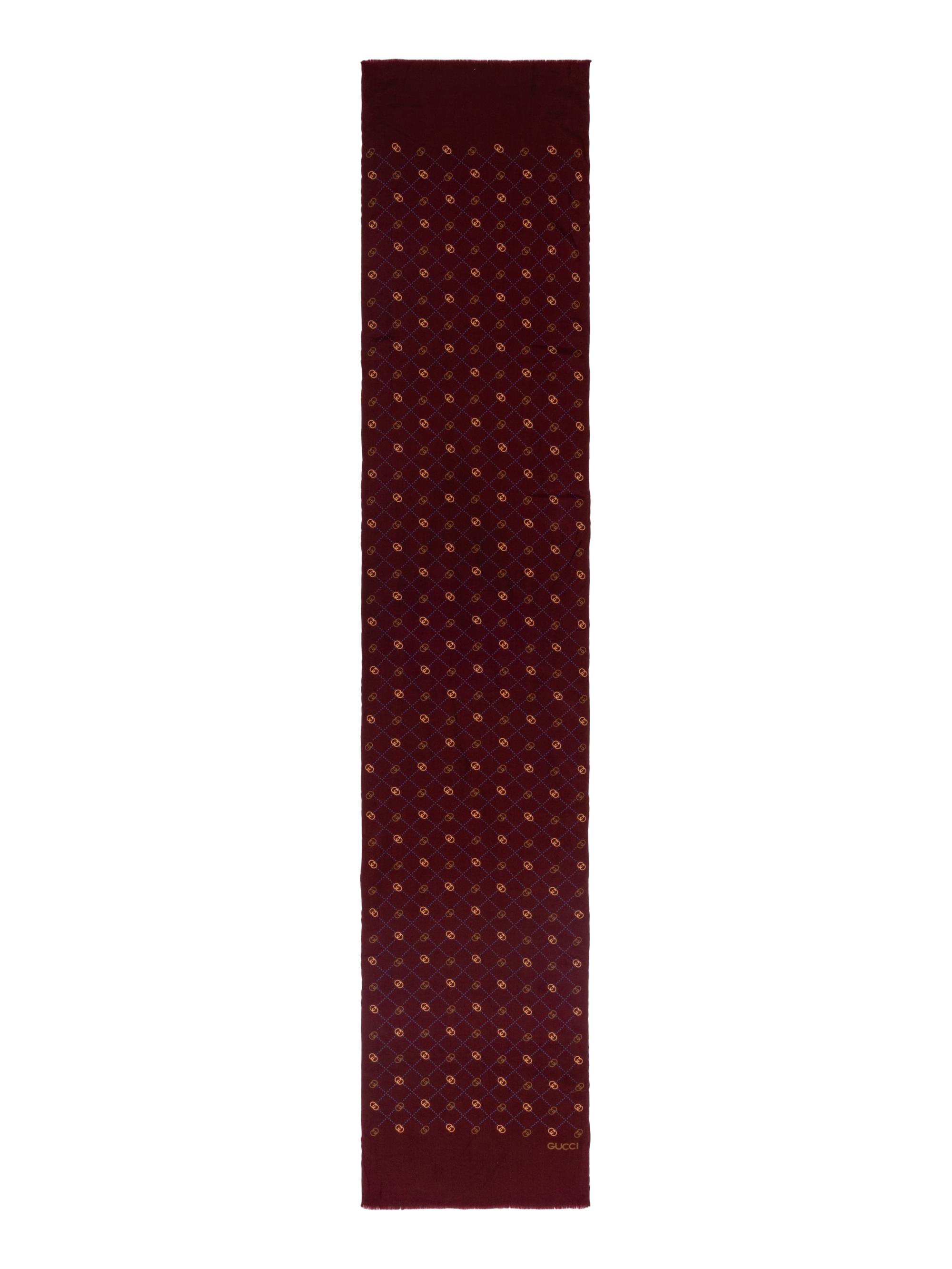 Group of Five Gucci Scarves