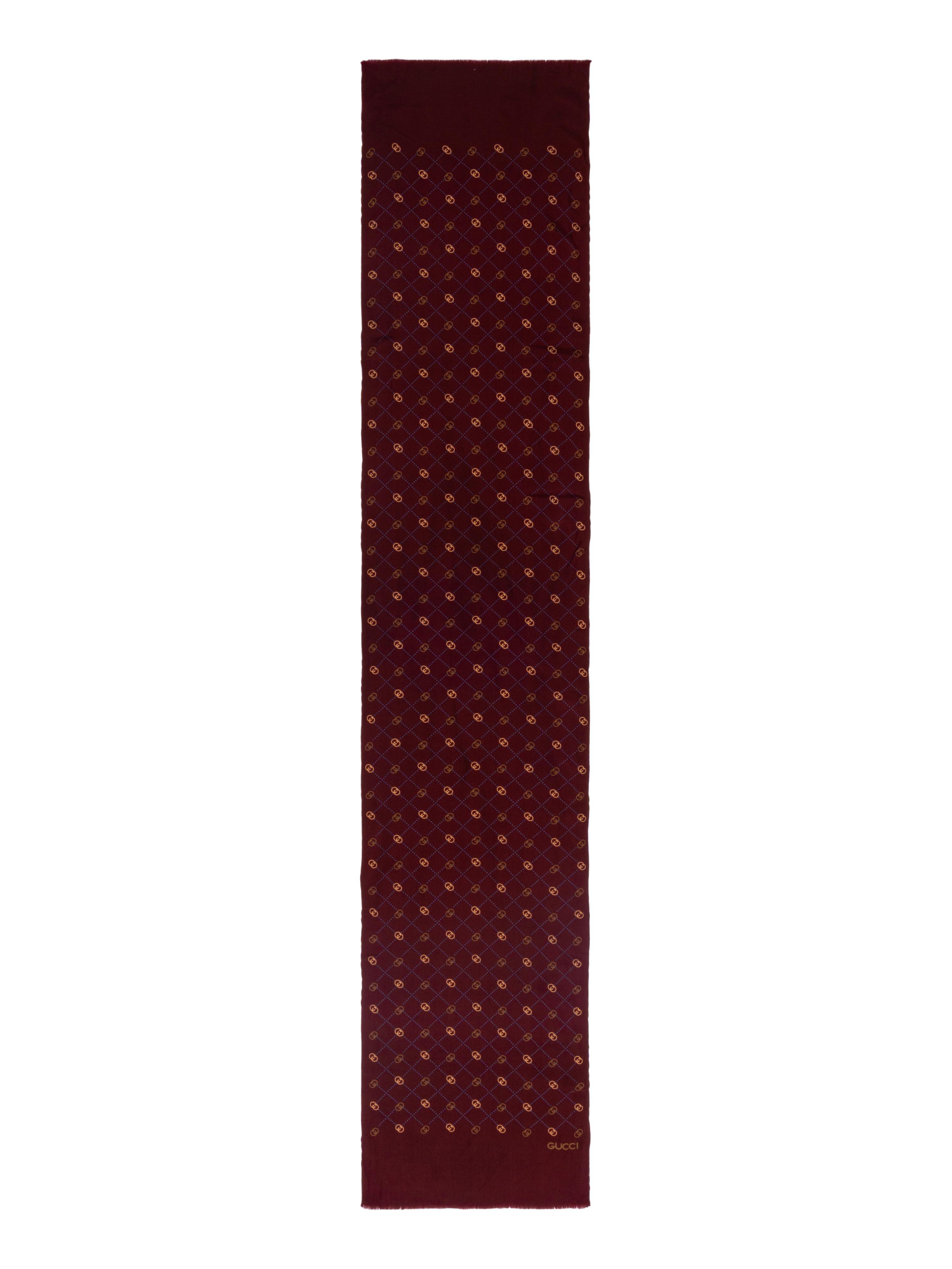 Group of Five Gucci Scarves
