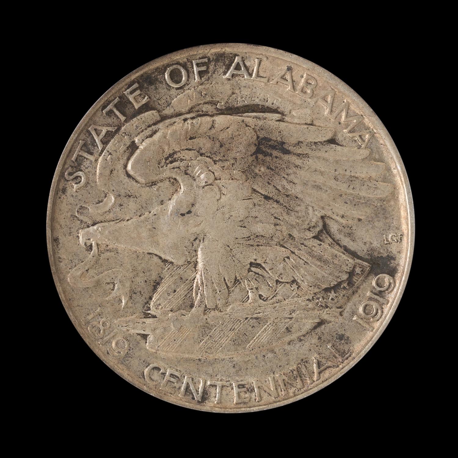 A United States 1921 Alabama Commemorative 50c Coin