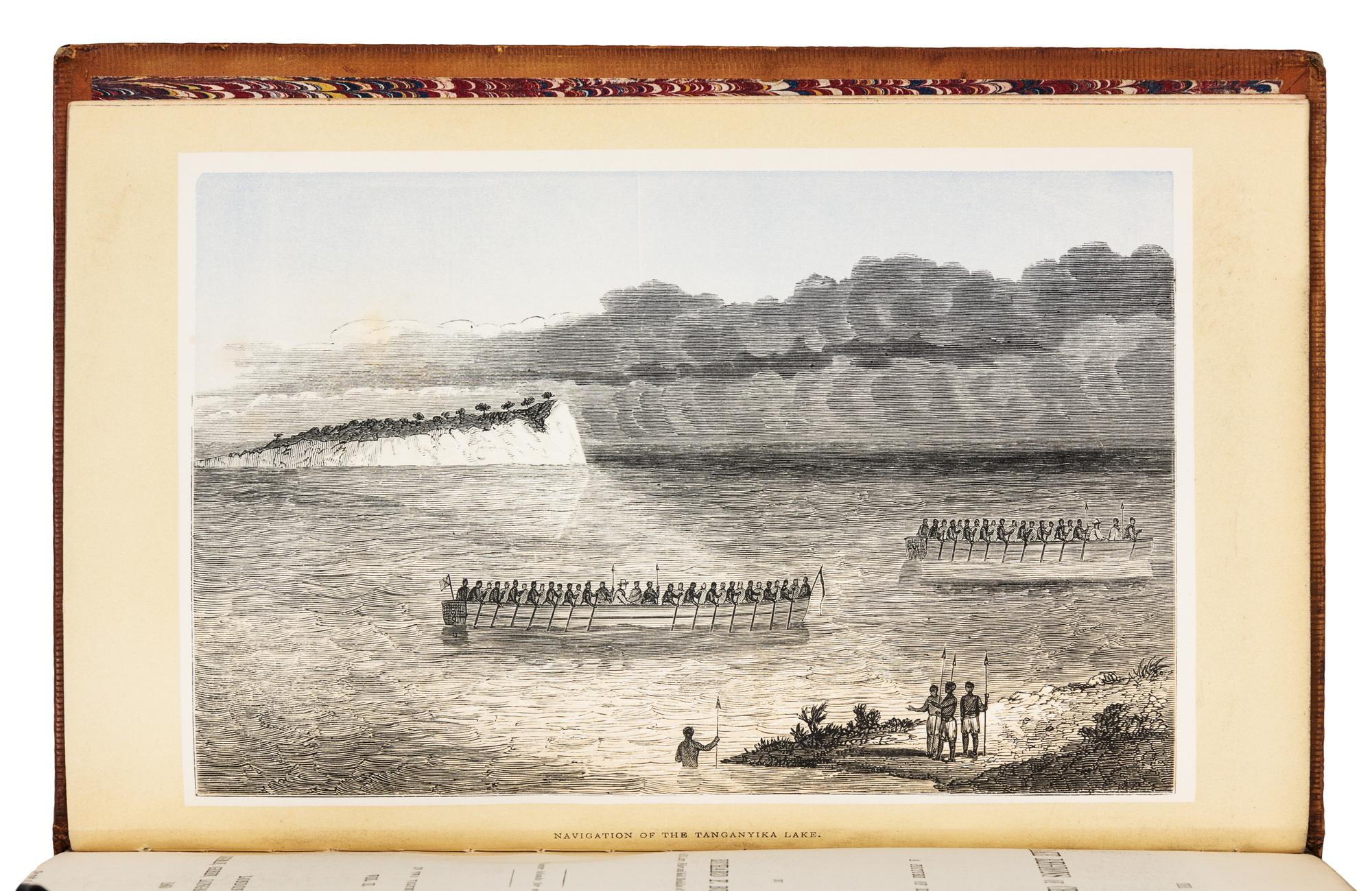BURTON, Richard Francis, Sir (1821-1890). The Lake Regions of Central Africa. London, 1860. FIRST EDITION.