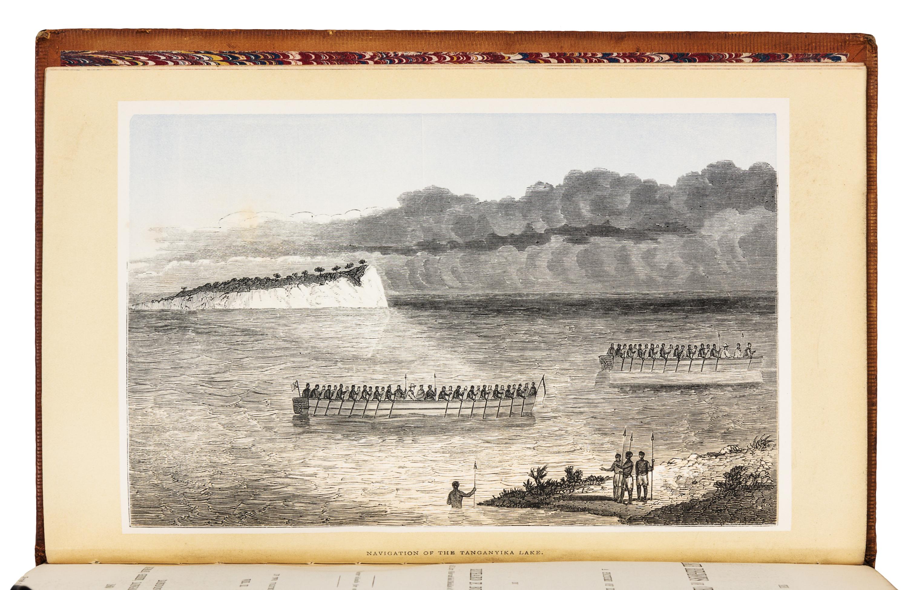 BURTON, Richard Francis, Sir (1821-1890). The Lake Regions of Central Africa. London, 1860. FIRST EDITION.