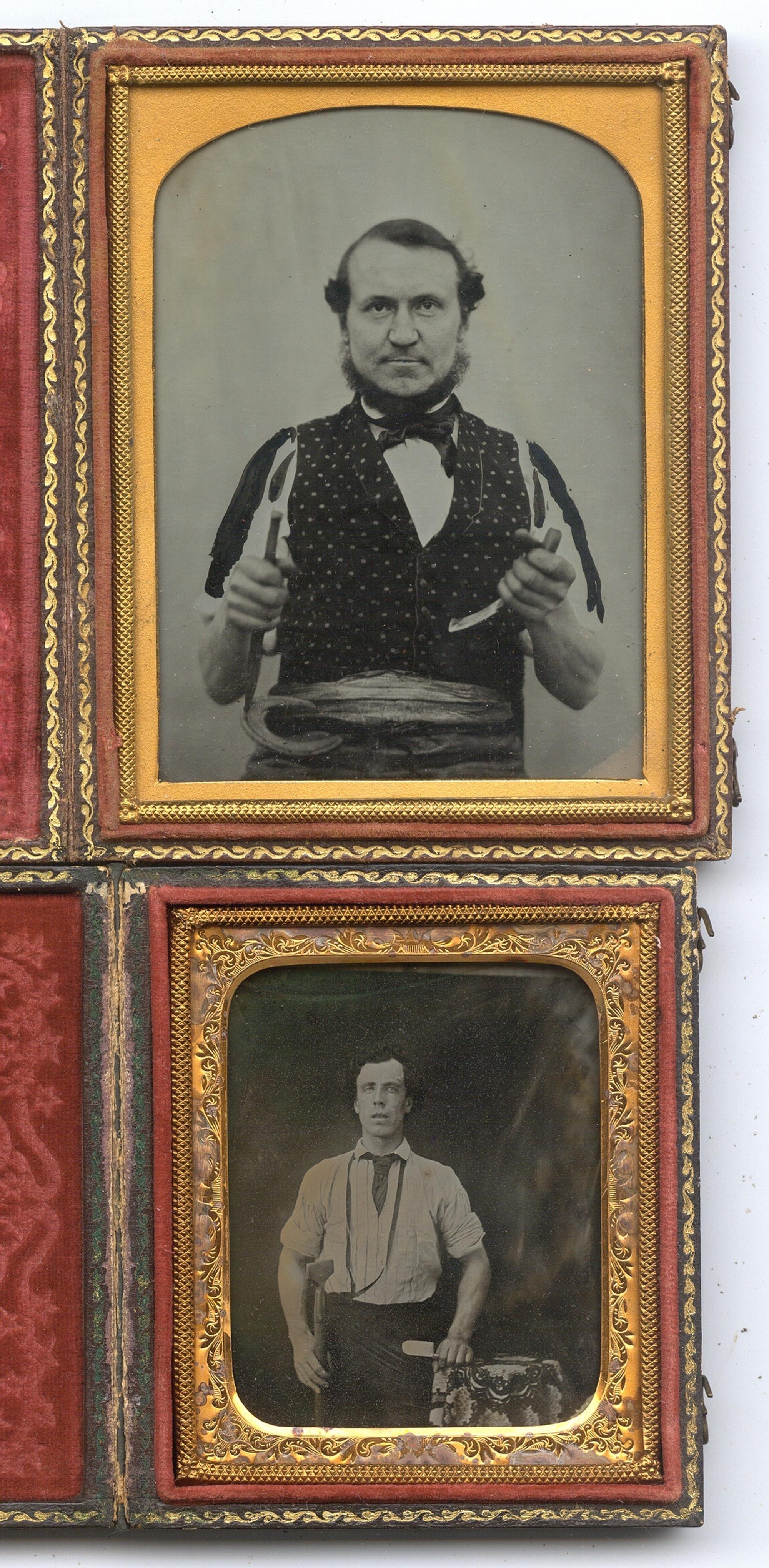 [Ambrotypes] Pair of Occupational Ambrotypes