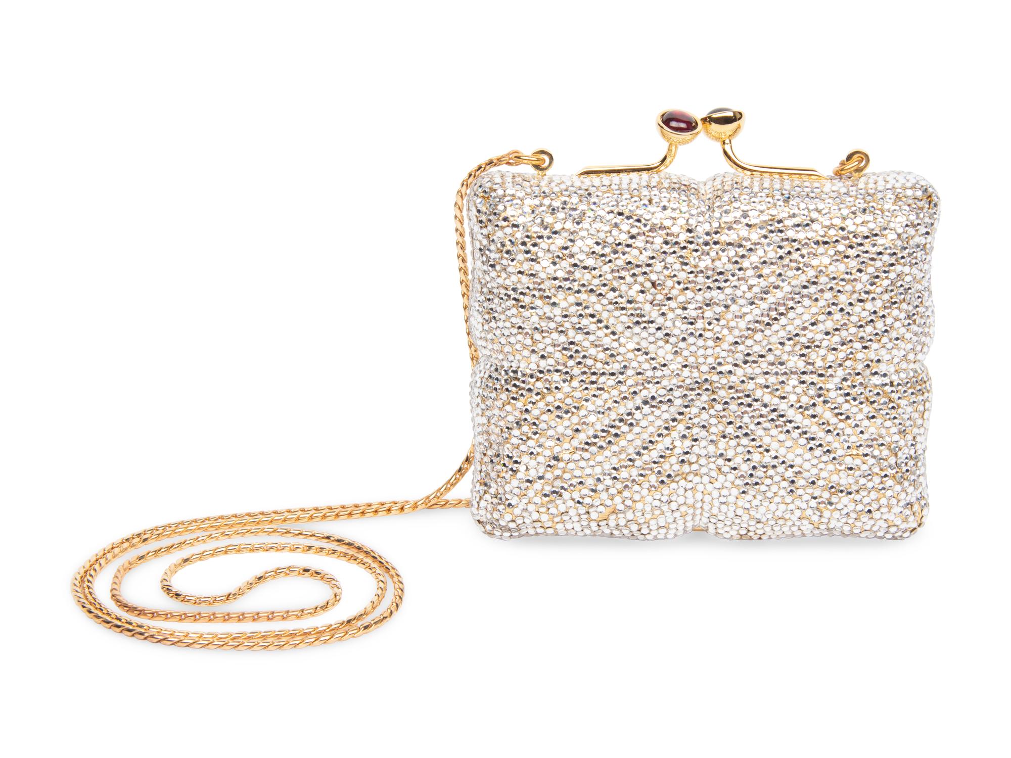 Judith Leiber, Crystal-Embellished Minaudière
