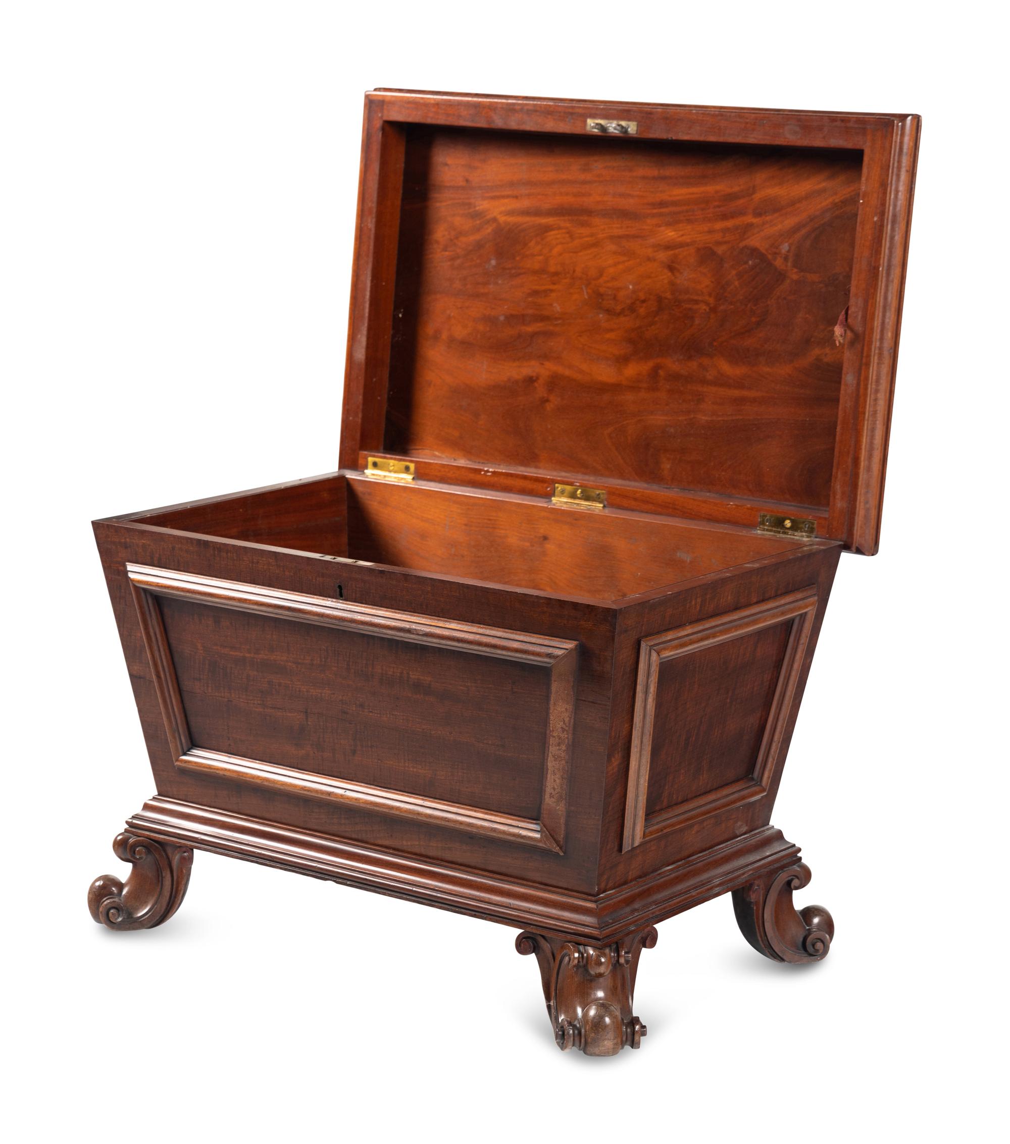 A William IV Mahogany Cellarette