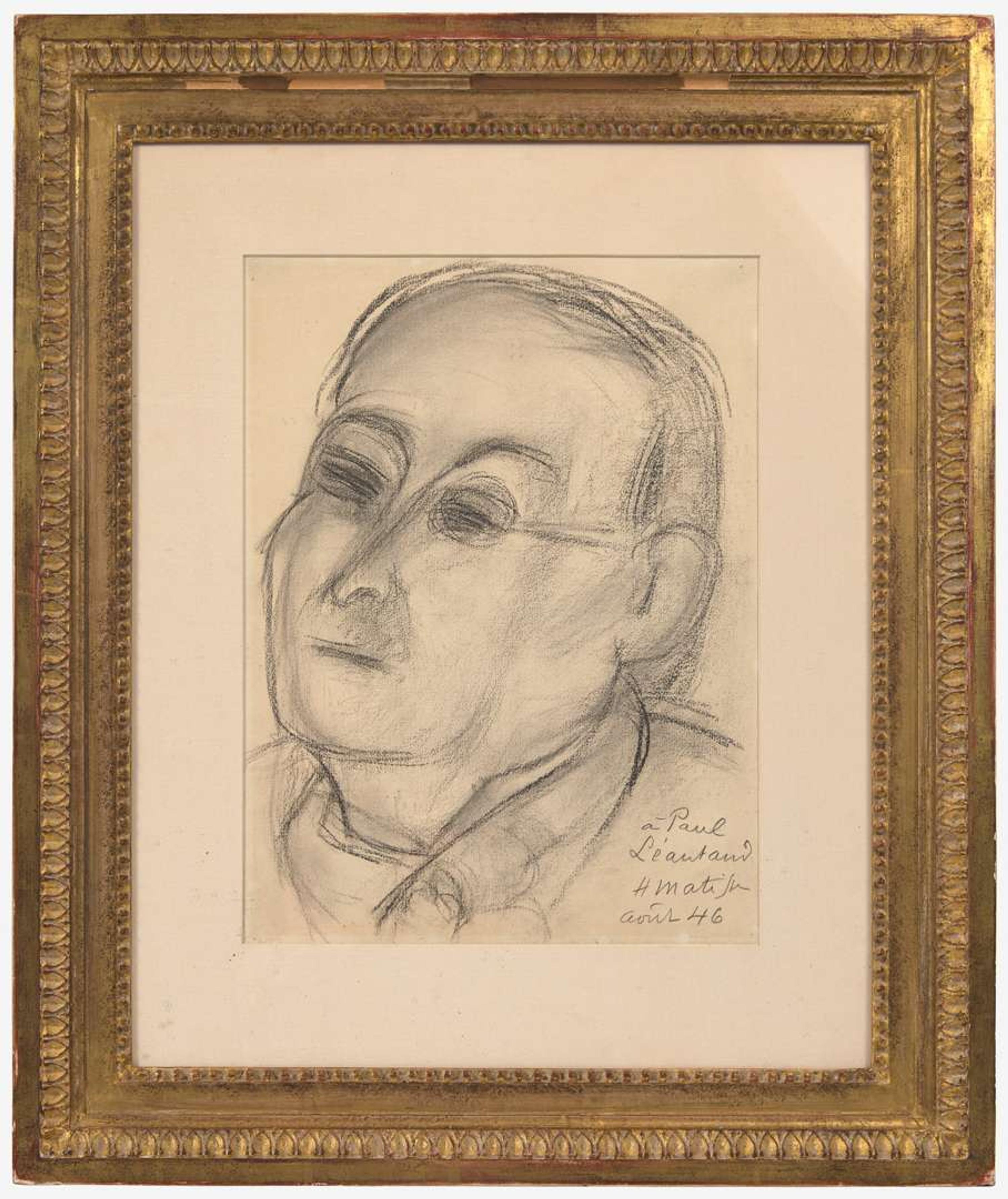 Henri Matisse (French, 1869-1954) - Portrait de Paul Léautaud