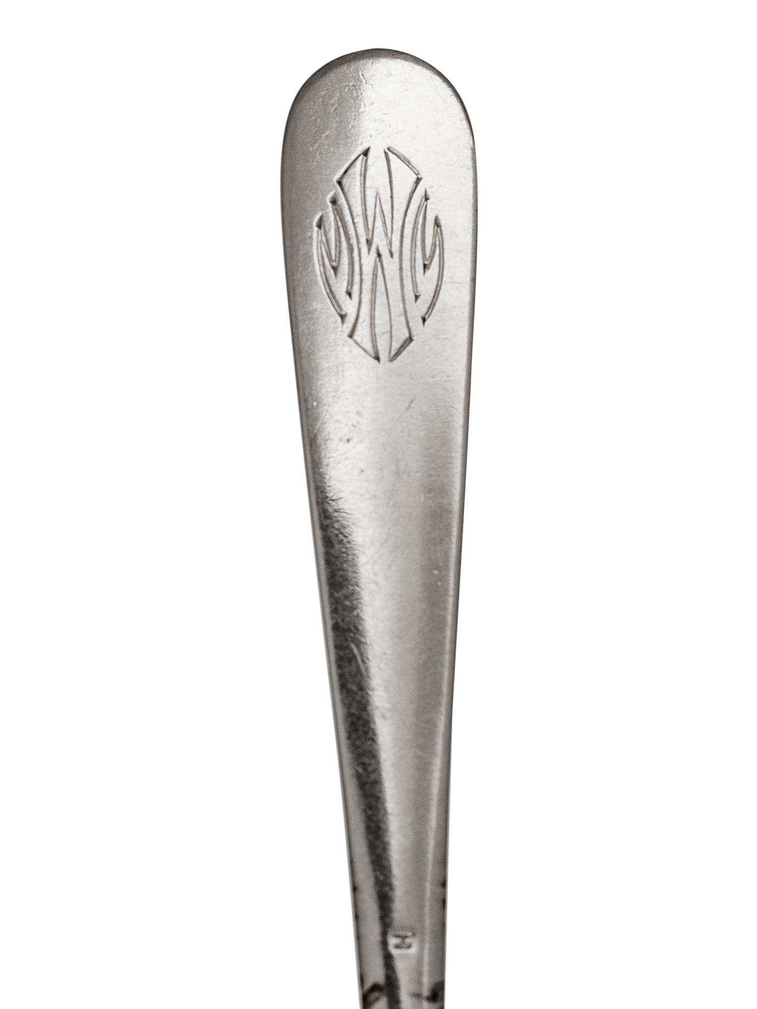 An American Silver Flatware Service