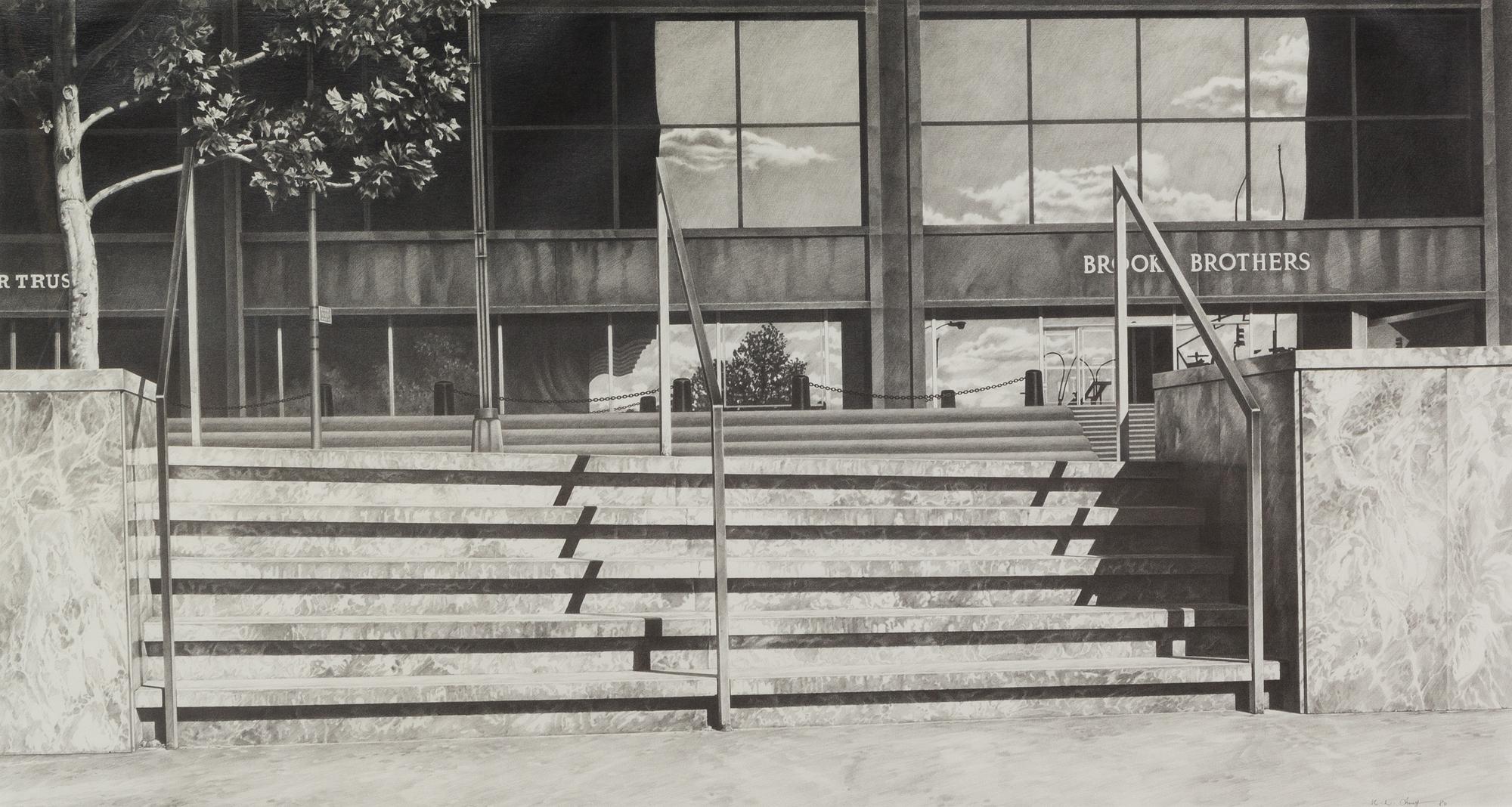 Chung, (20th/21st century), Staircase to Brooks Brothers, 1980