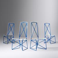 Set of Four Prototype Dining Chairs, c. 1965 Talleres Chacon, Mexico