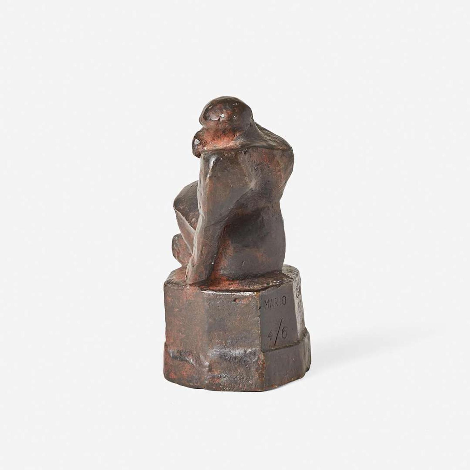 Mario Negri (Italian, 1916-1987) Crouching Figure