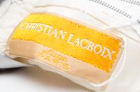 A Christian Lacroix White Silk Cocktail Dress, Size 40.