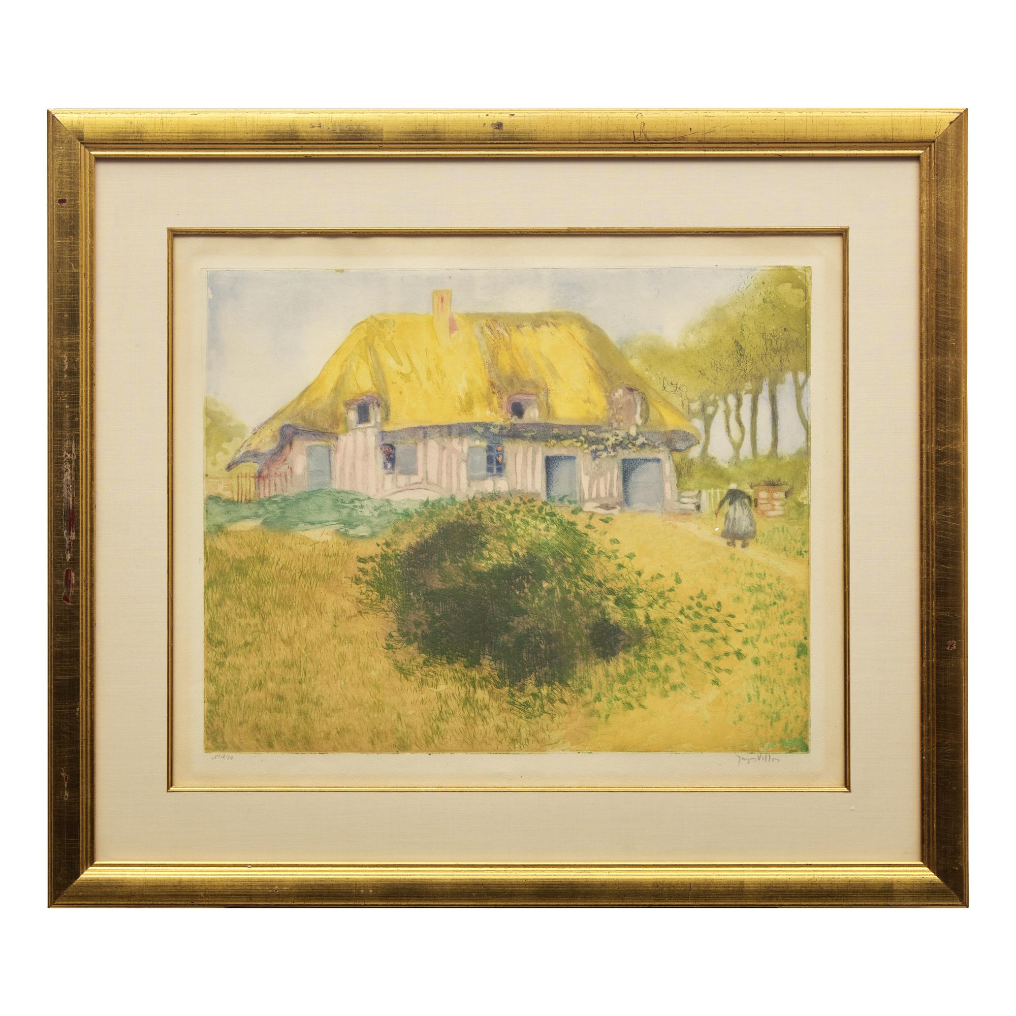 Jacques Villon (French, 1875–1963) — La ferme de la Bendelière, 1905