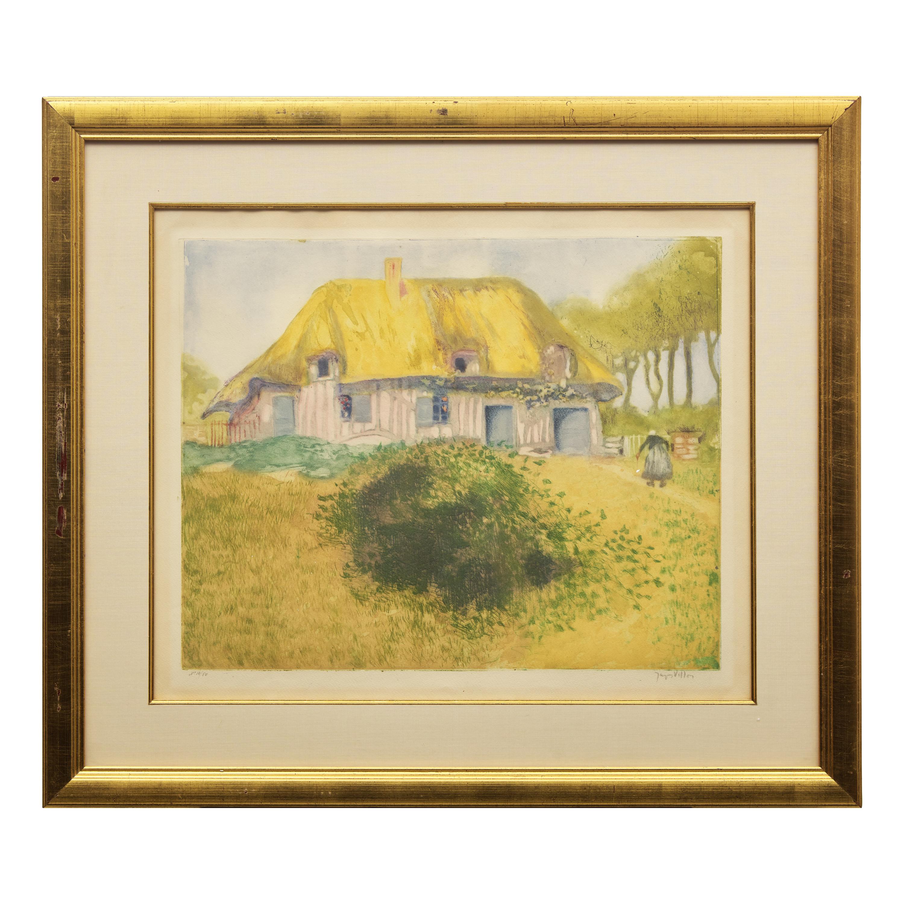 Jacques Villon (French, 1875–1963) — La ferme de la Bendelière, 1905