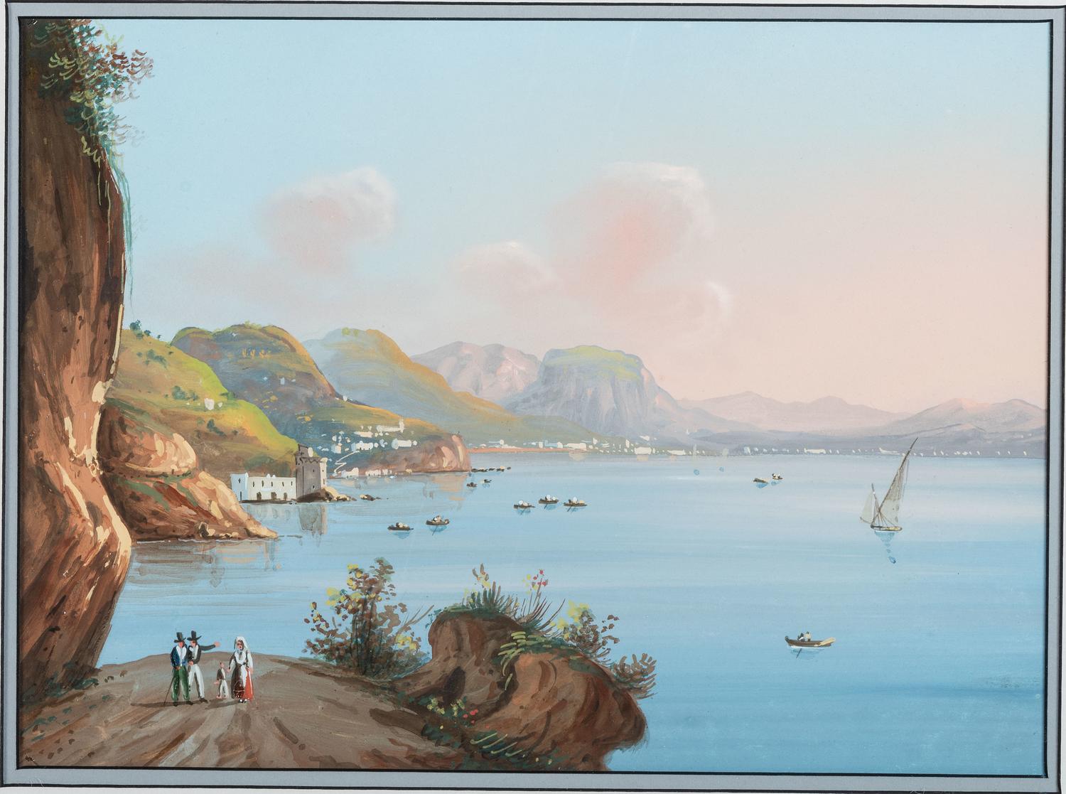 Attributed to M. Mauton (Active Naples, 19th Century)