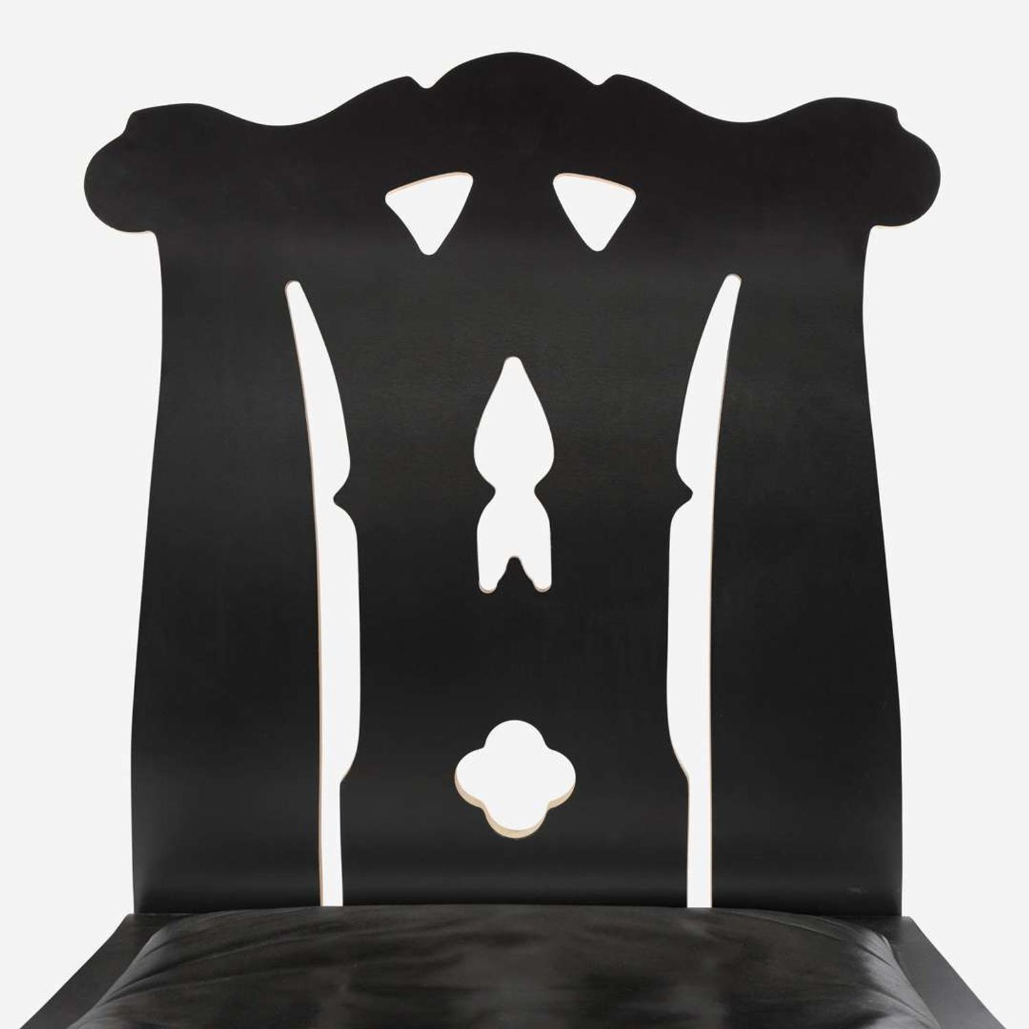 Robert Venturi (American, 1925-2018) Set of Four "Chippendale" Chairs, Knoll International, 1980s