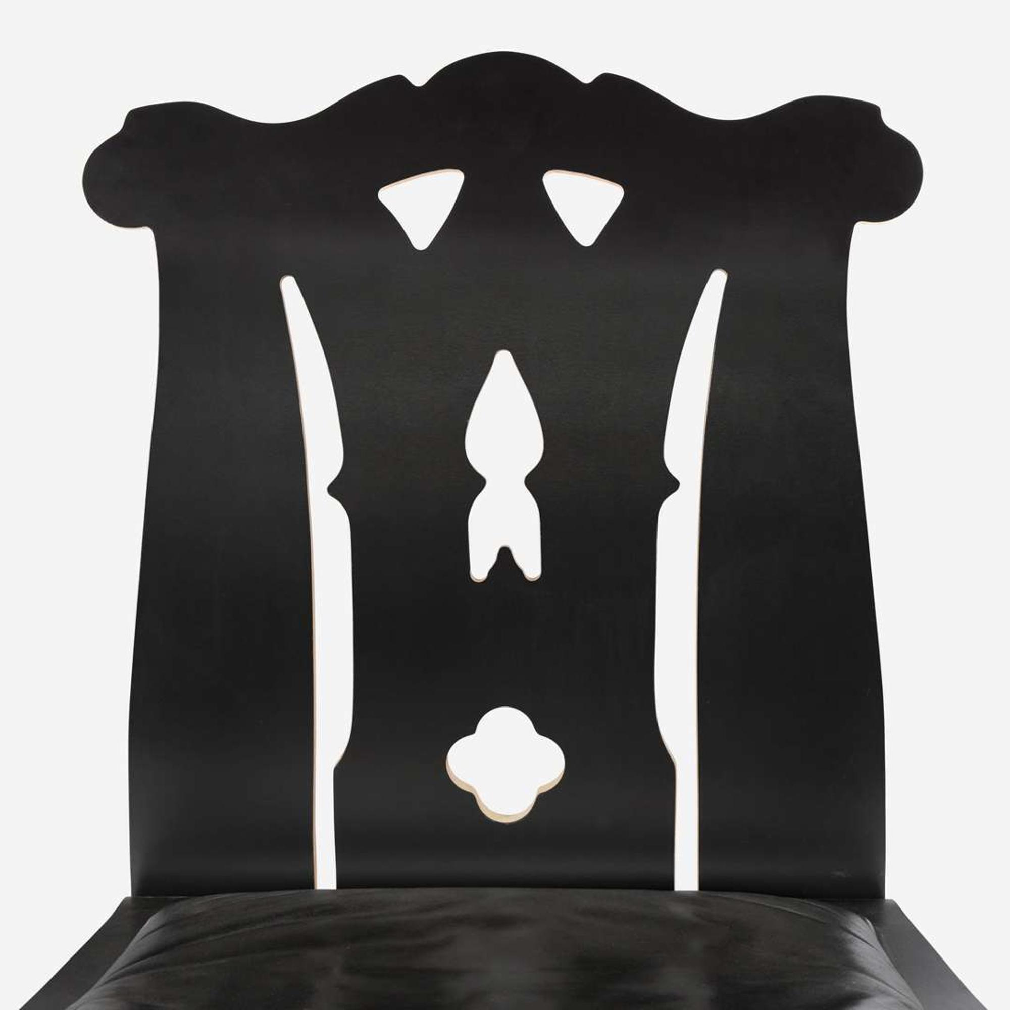 Robert Venturi (American, 1925-2018) Set of Four "Chippendale" Chairs, Knoll International, 1980s