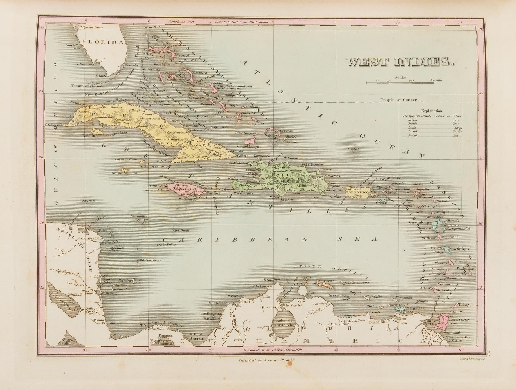 [ATLASES] FINLEY, Anthony (ca 1790-1840)