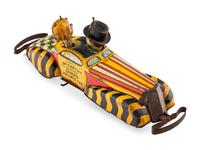 A Marx Charlie McCarthy and Mortimer Snerd Private Car Toy