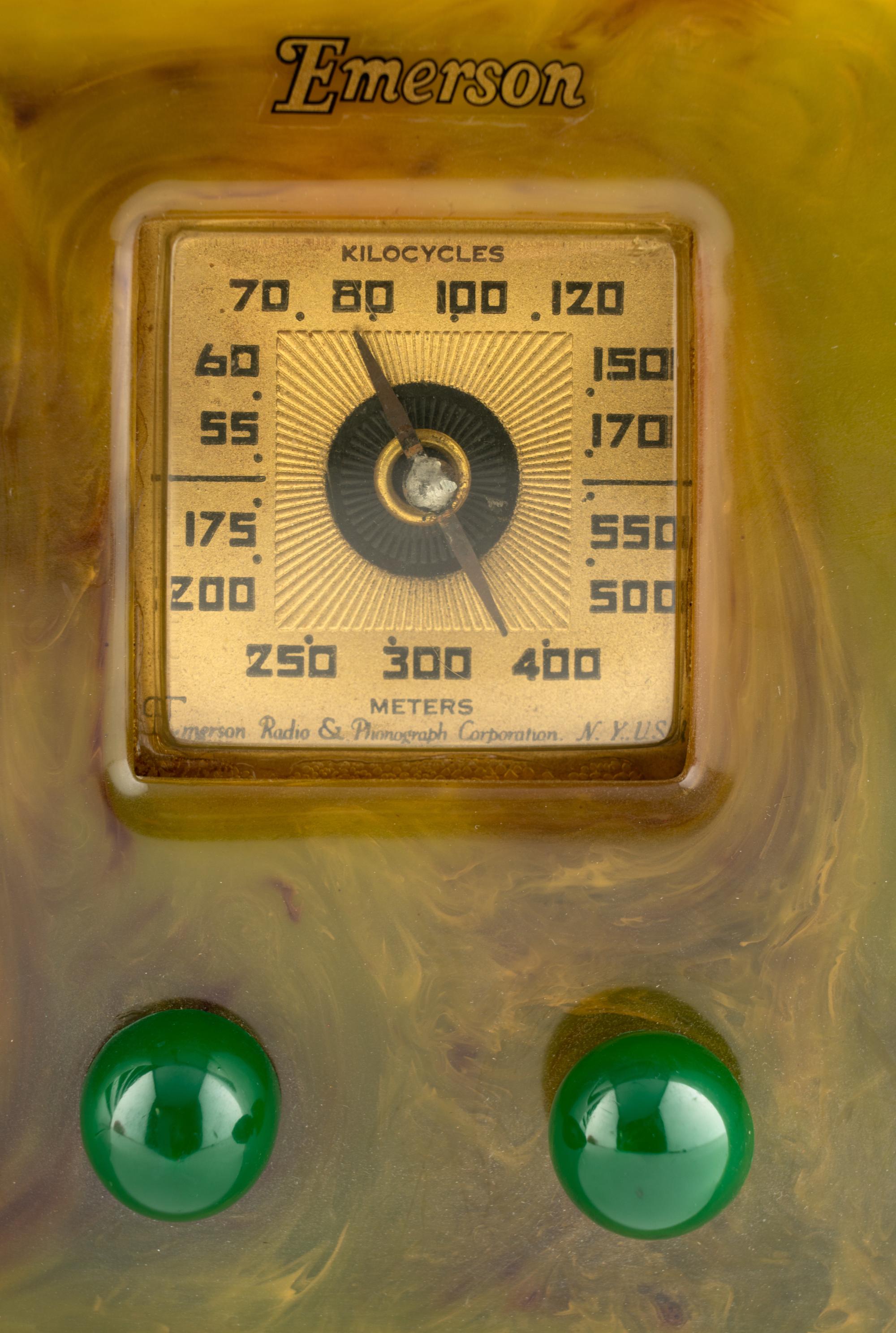An Emerson AX235 Little Miracle Radio