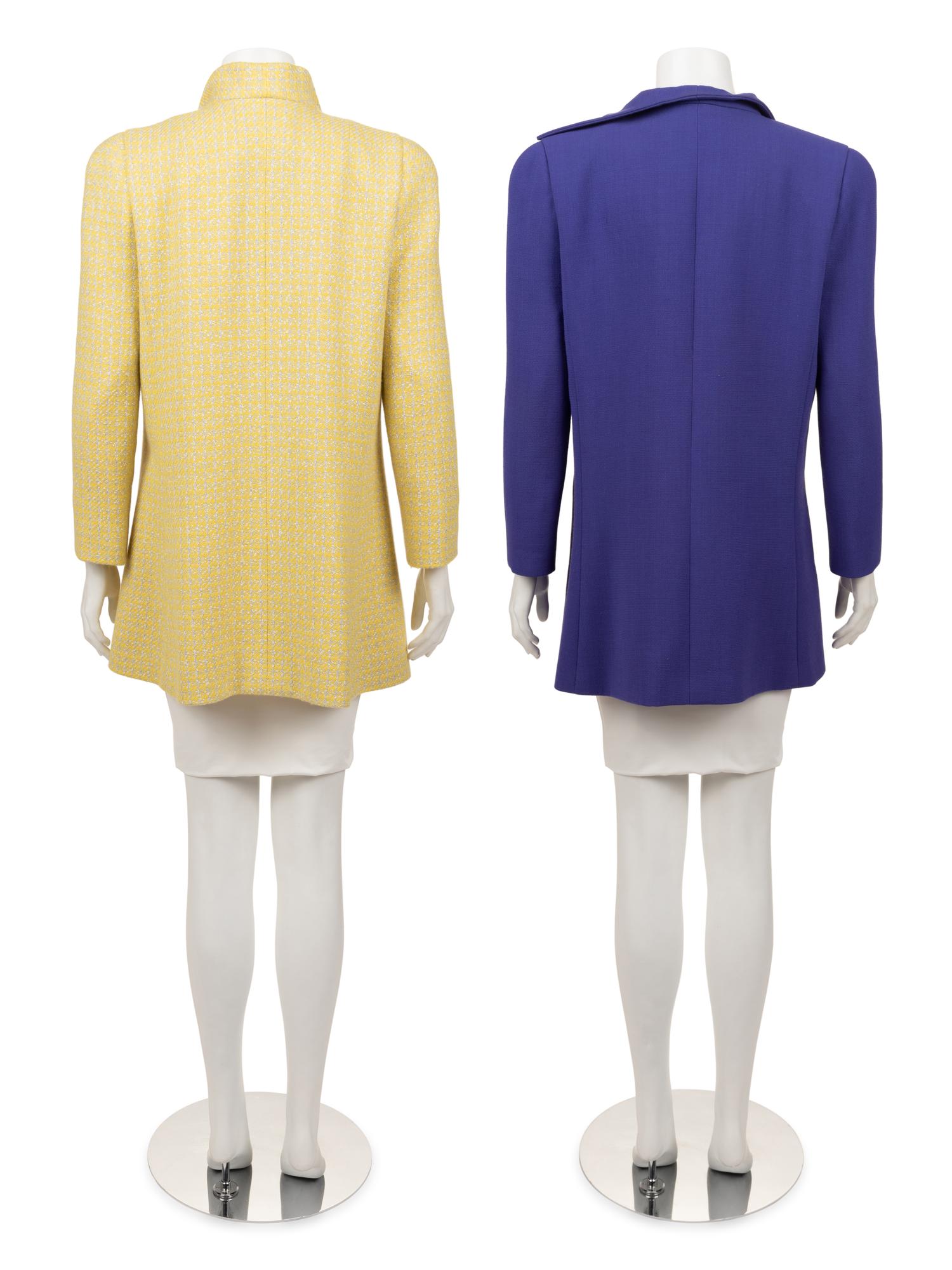 Two Pierre Cardin Haute Couture Jackets, 1990-2000s