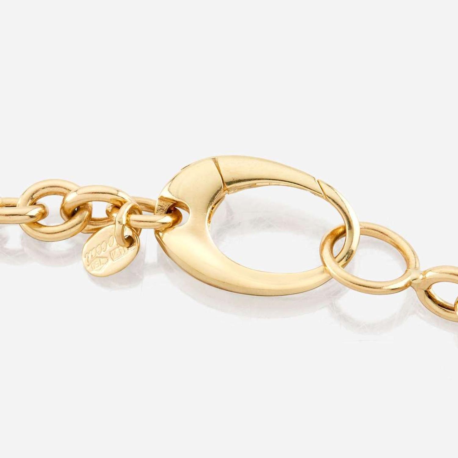 A citrine, diamond, and gold necklace, Zoccai