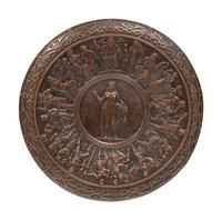 A Nordic Style Bronze Tazza