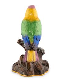 A Meissen Porcelain Parrot