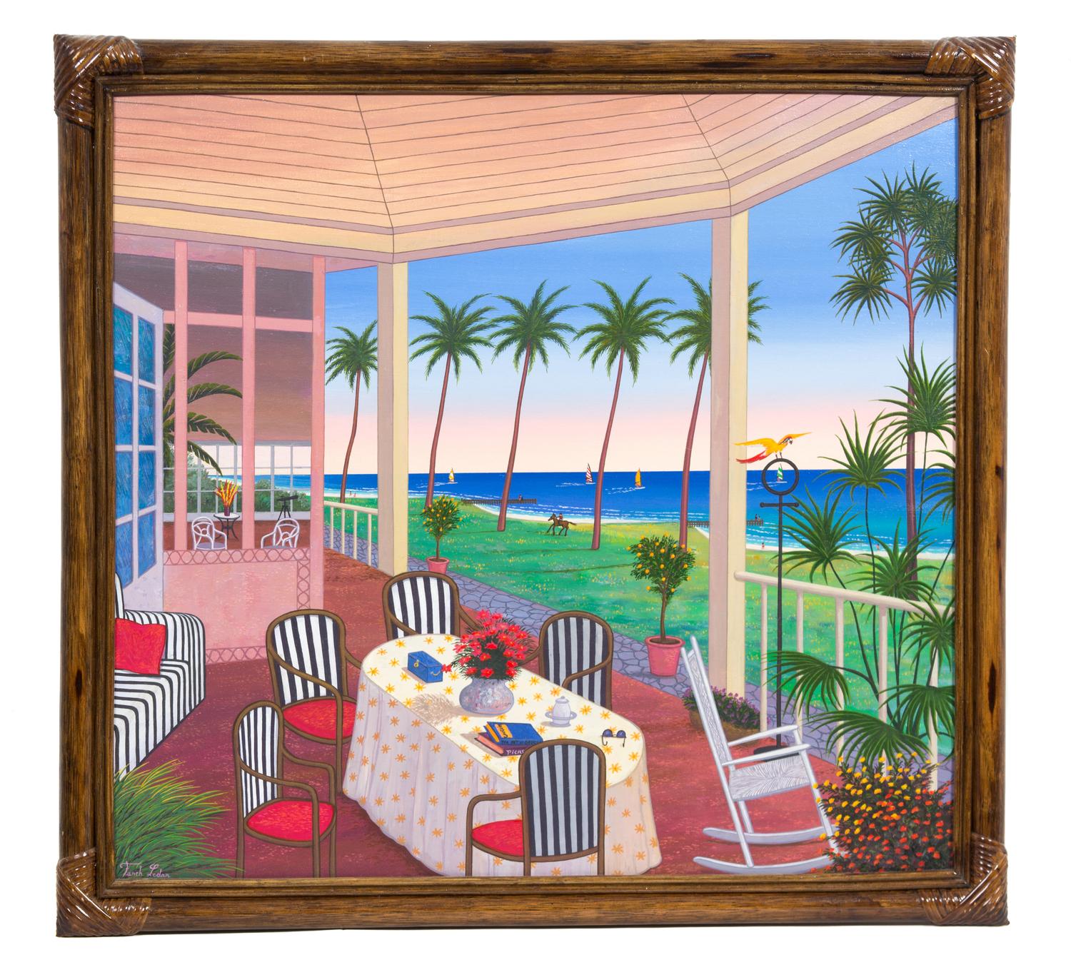 Fanch Ledan, (American, b. 1949), Palm Beach