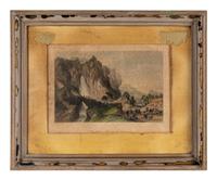 Five Etchings Depicting Life in China