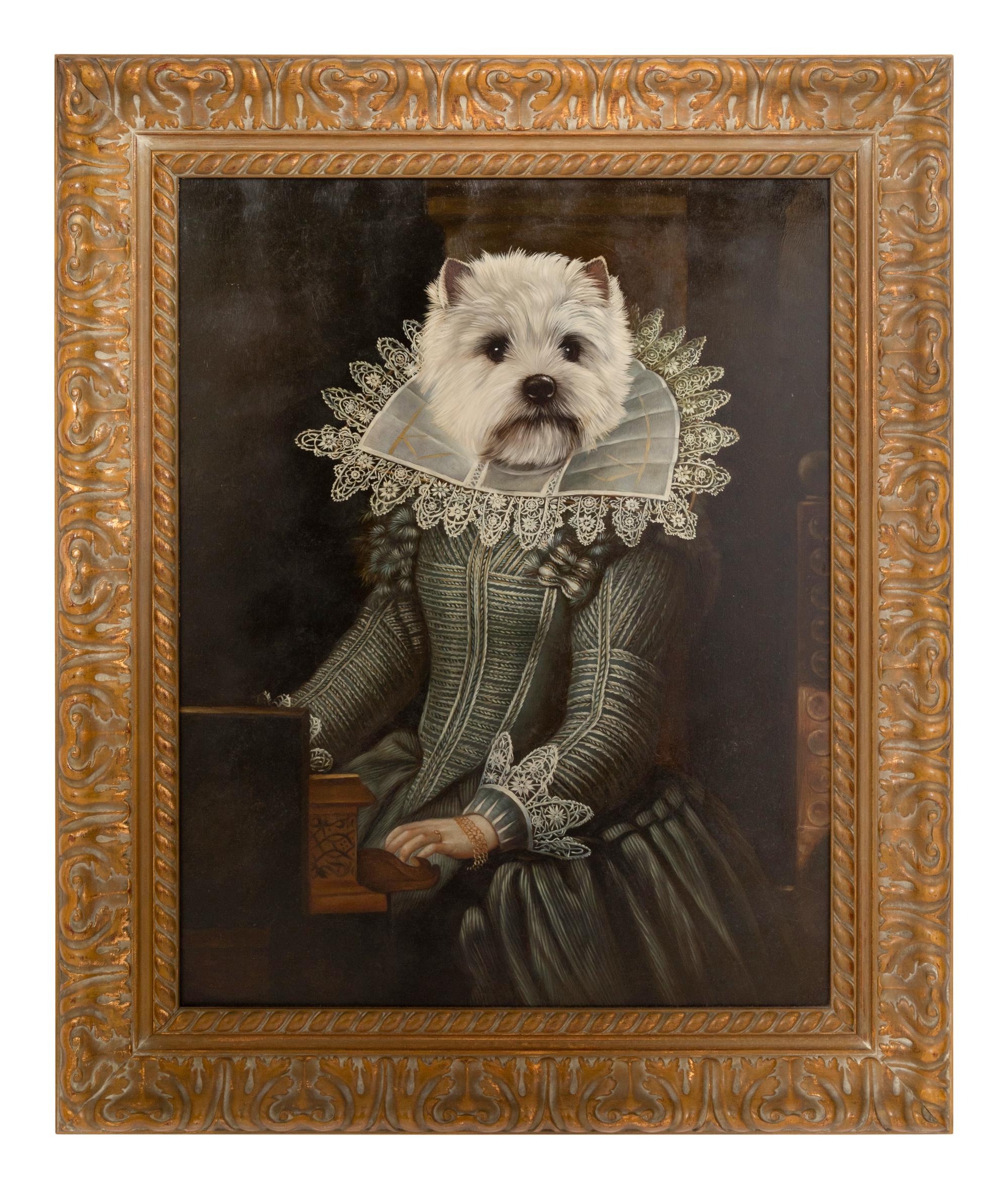 A Westie Harpsichord Player