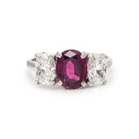 RUBY AND DIAMOND RING