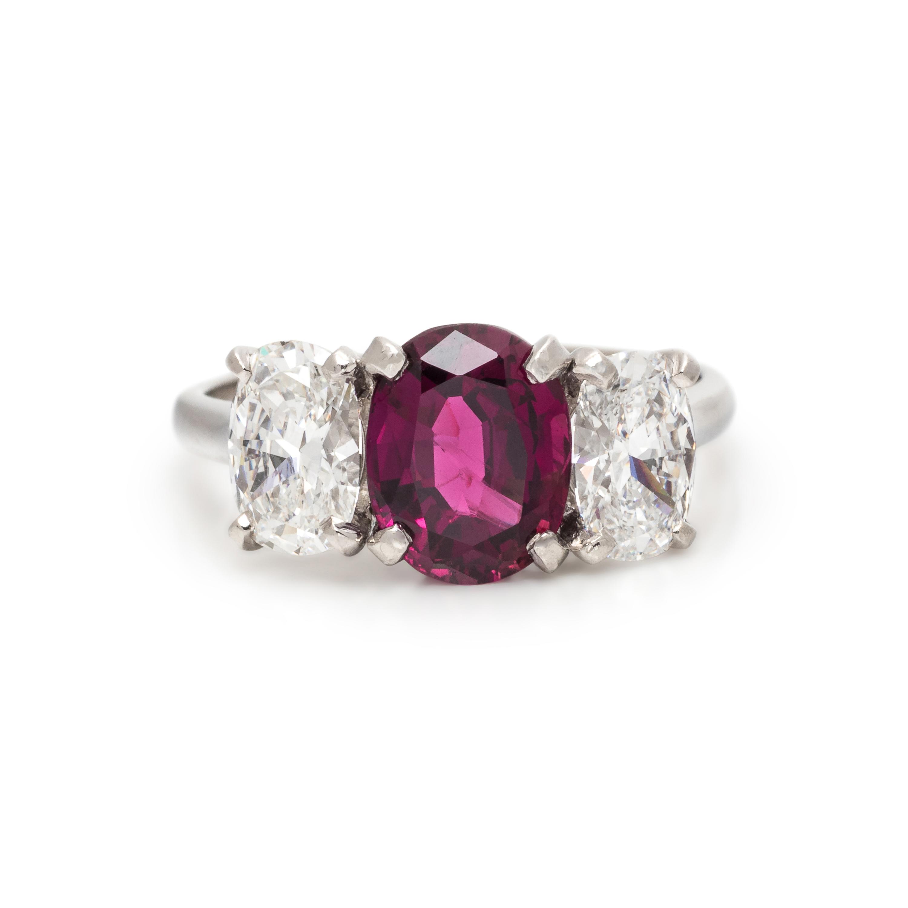 RUBY AND DIAMOND RING