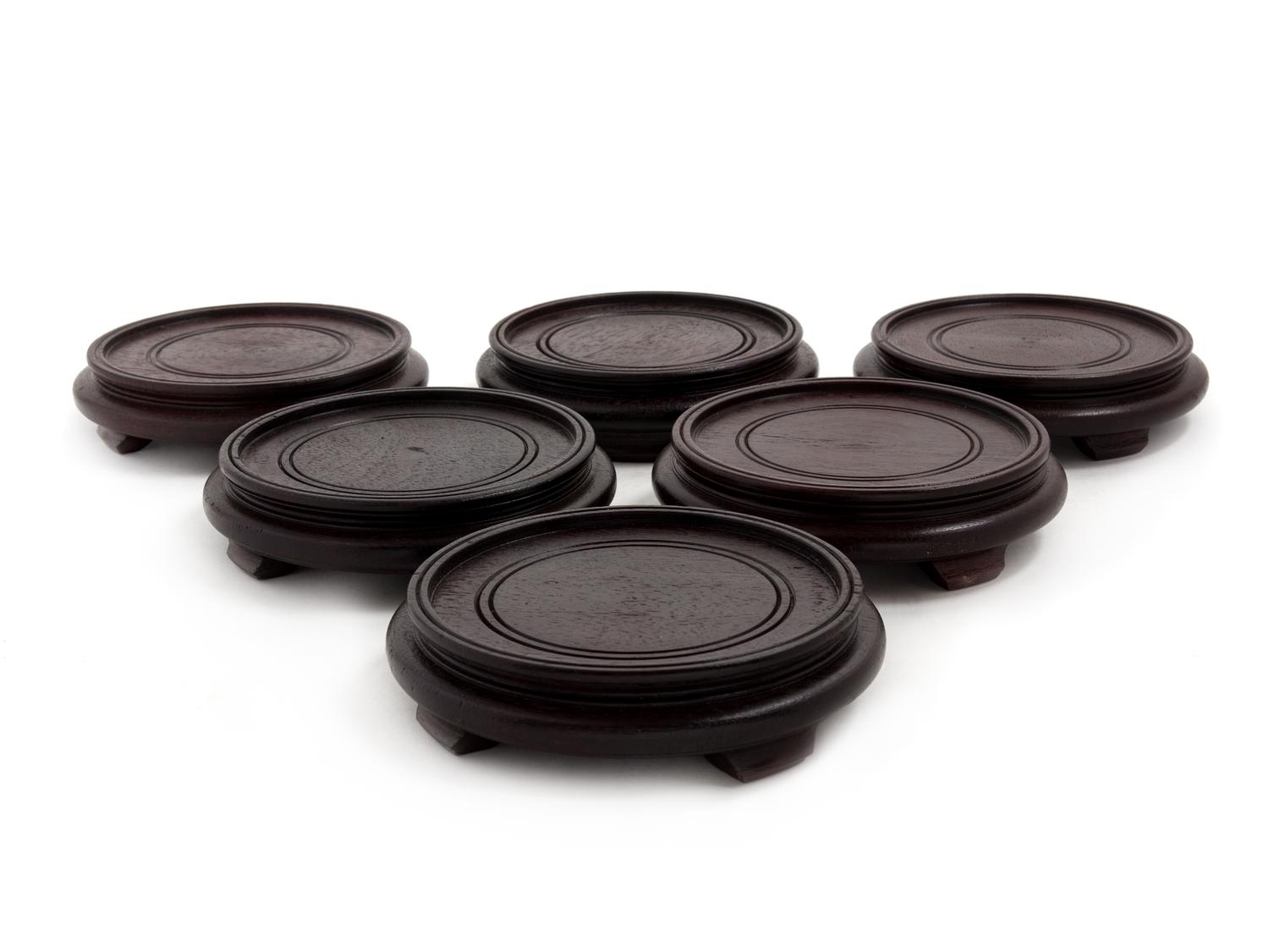 Twenty-One Chinese Hardwood Stands