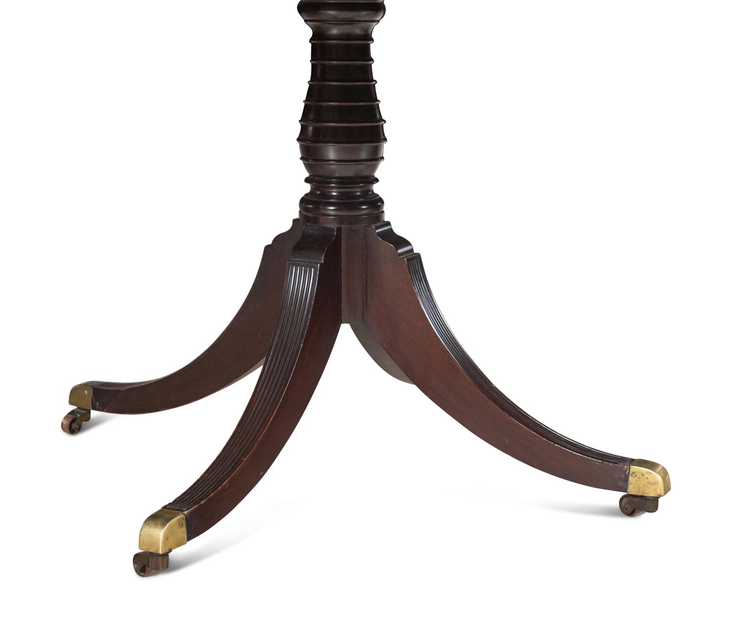 A George III Style Mahogany Dining Table