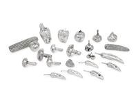 A Group of Twenty-One Israeli Silver Table Ornaments