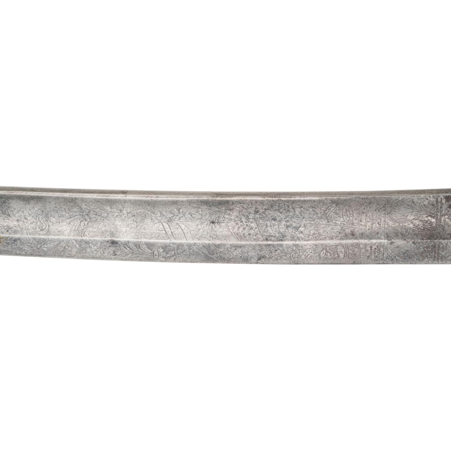 Imported 1840 Type Heavy Cavalry Officers Saber Presented to Lt. James Bradley - 131st NY Volunteers