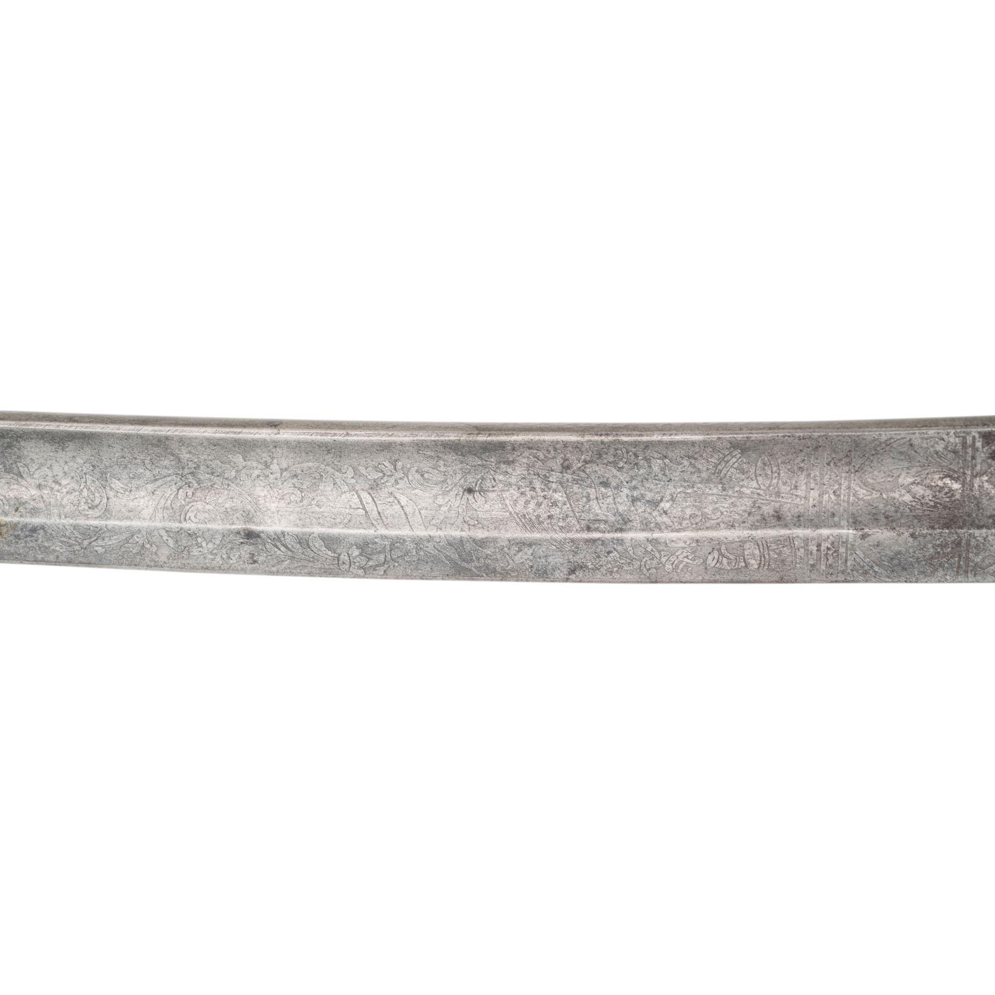 Imported 1840 Type Heavy Cavalry Officers Saber Presented to Lt. James Bradley - 131st NY Volunteers